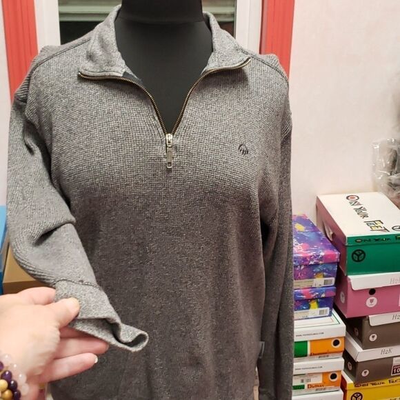 Wolverine Other - Wolverine mens zip up grey pullover EUC SZ XL